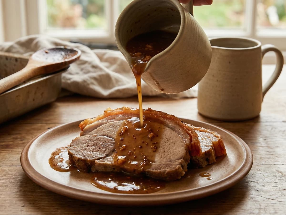 Cider Gravy - Chef Thomas