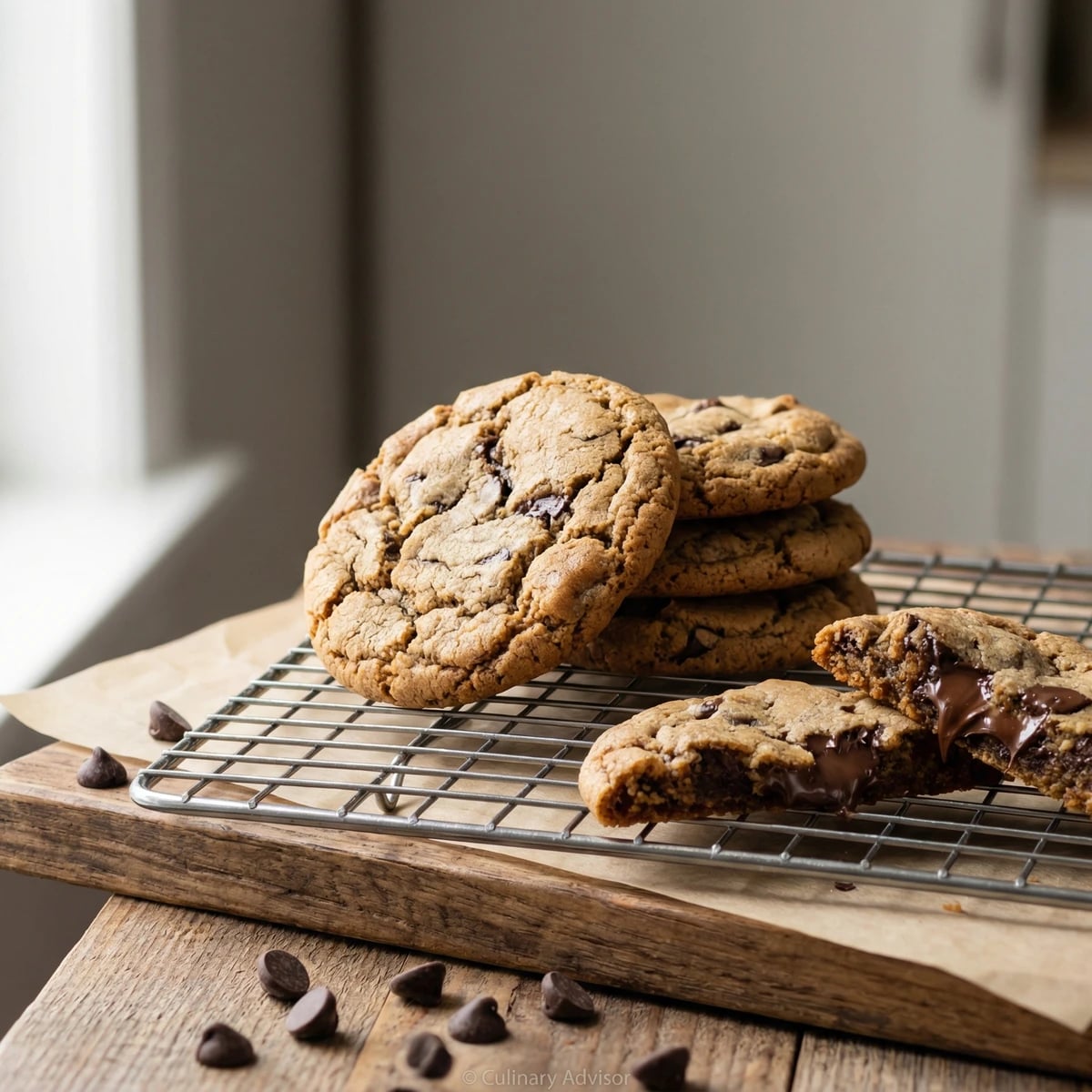 Espresso Chocolate Chip Cookies