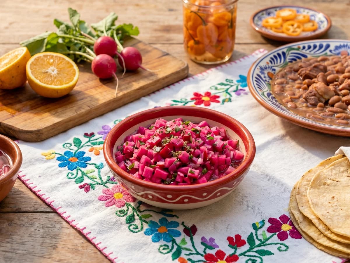 Salpicón de Rabanitos Yucateco - Chef Lupita