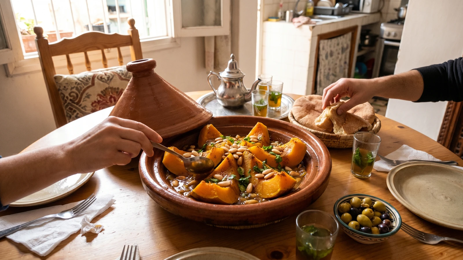 Tagine de Courge au Miel