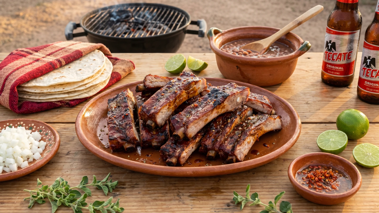 Costillas de Cerdo al Chiltepin Sonorenses