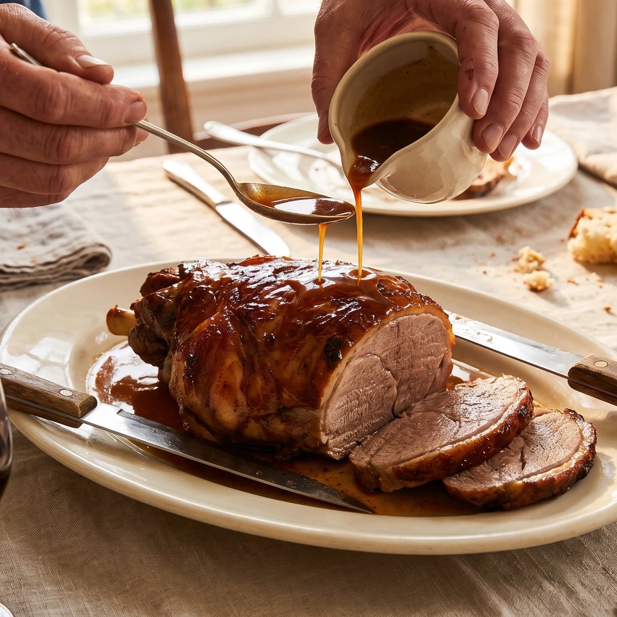 Braised Leg of Mutton