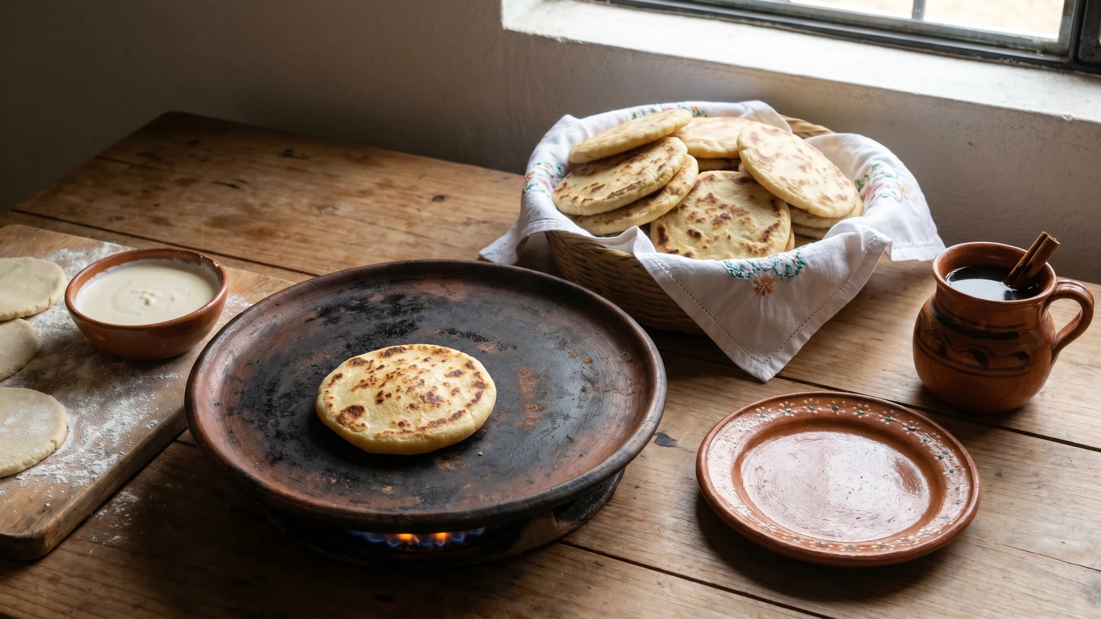 Gorditas de Nata Hidalguenses