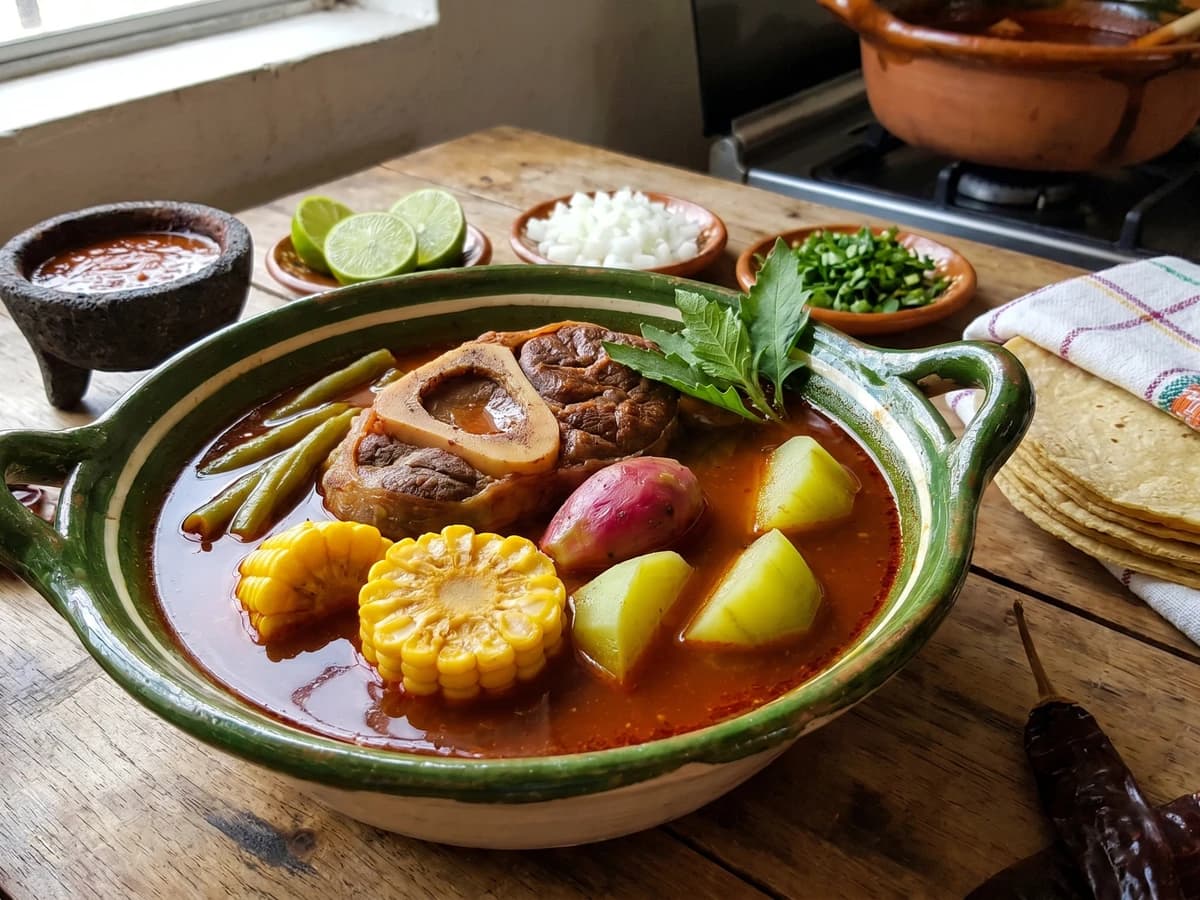 Mole de Olla con Xoconostle - Chef Lupita