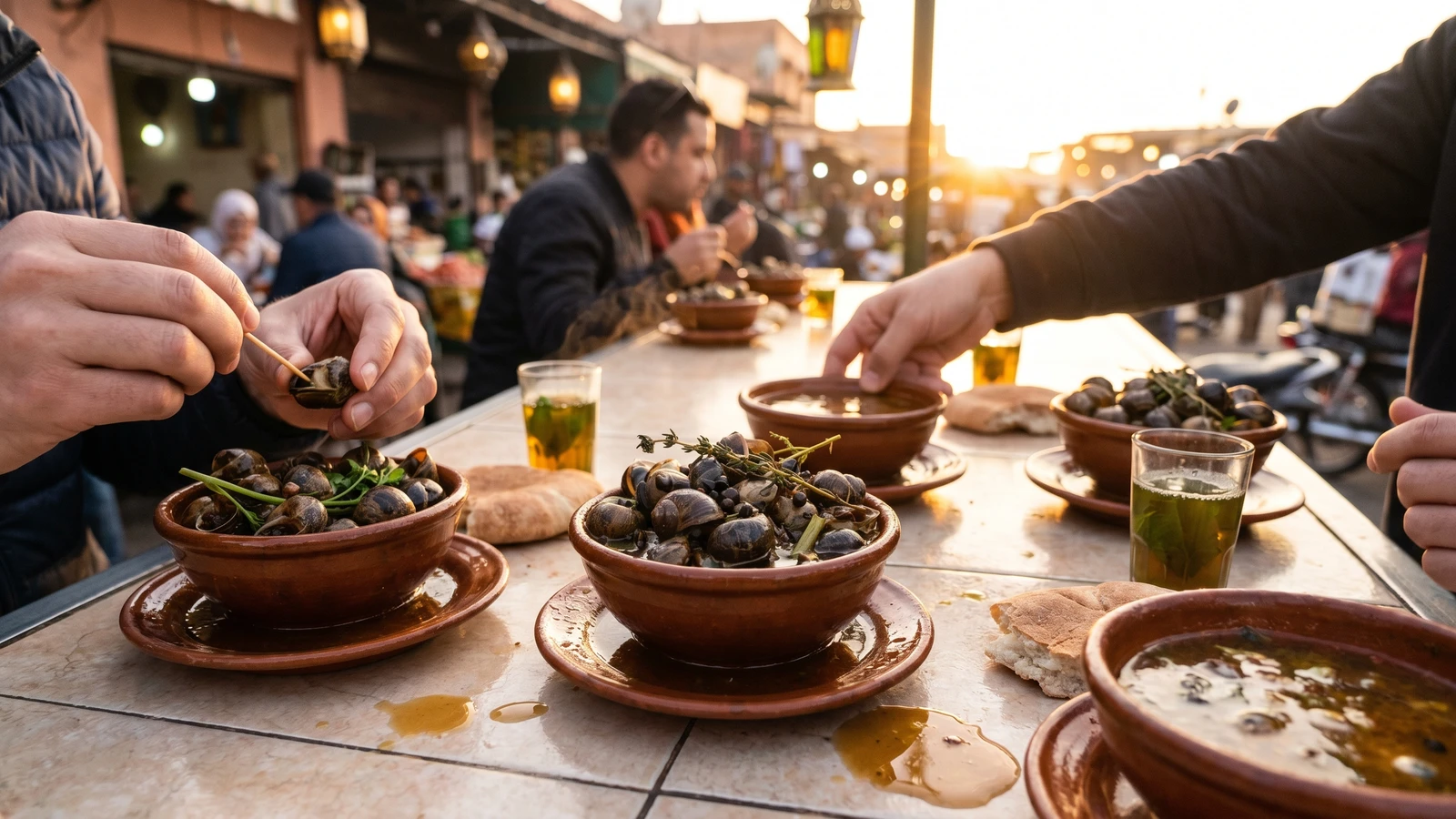 Ghoulal (Babbouche) Moroccan Snail Broth