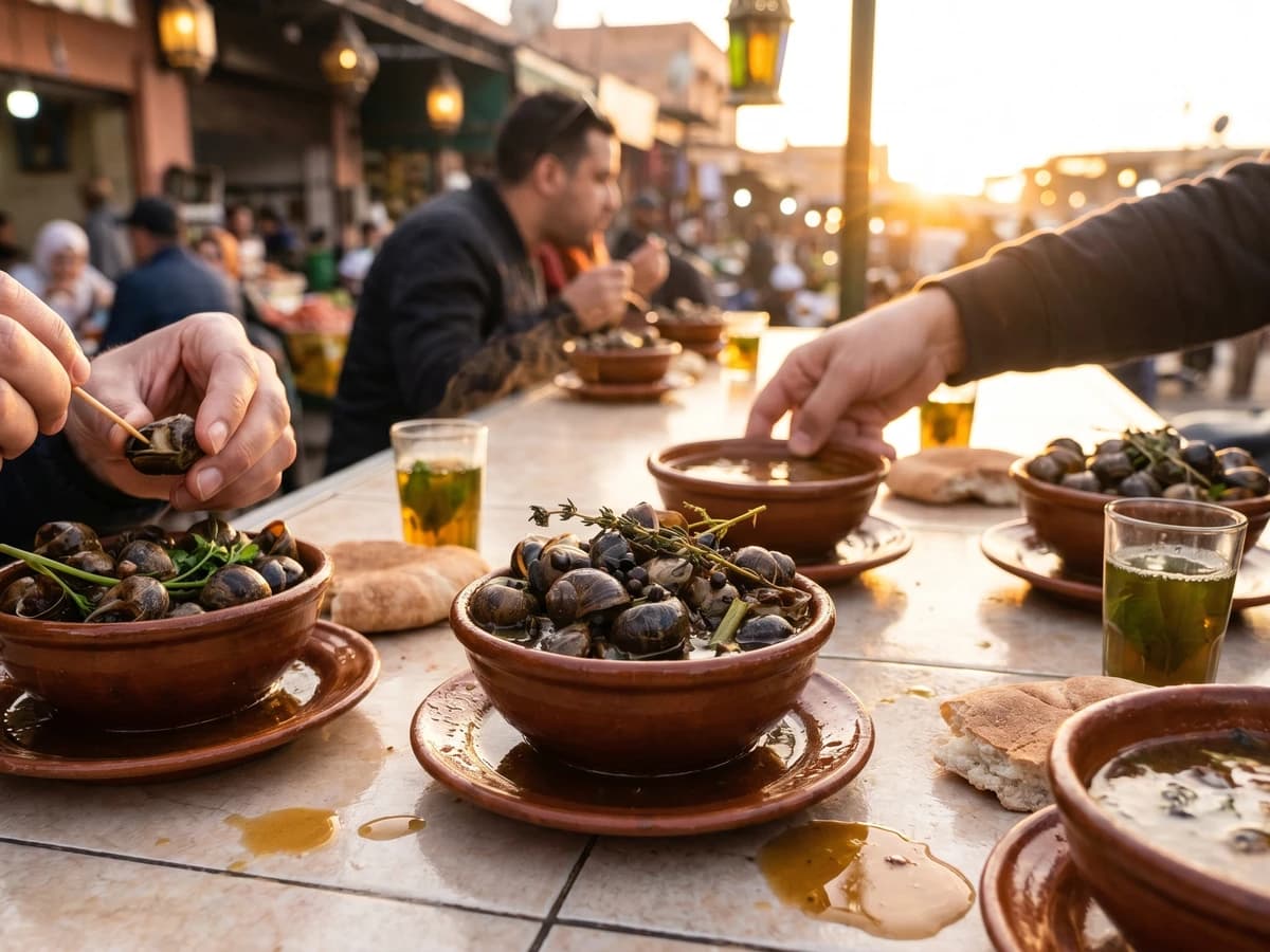 Ghoulal (Babbouche) Moroccan Snail Broth