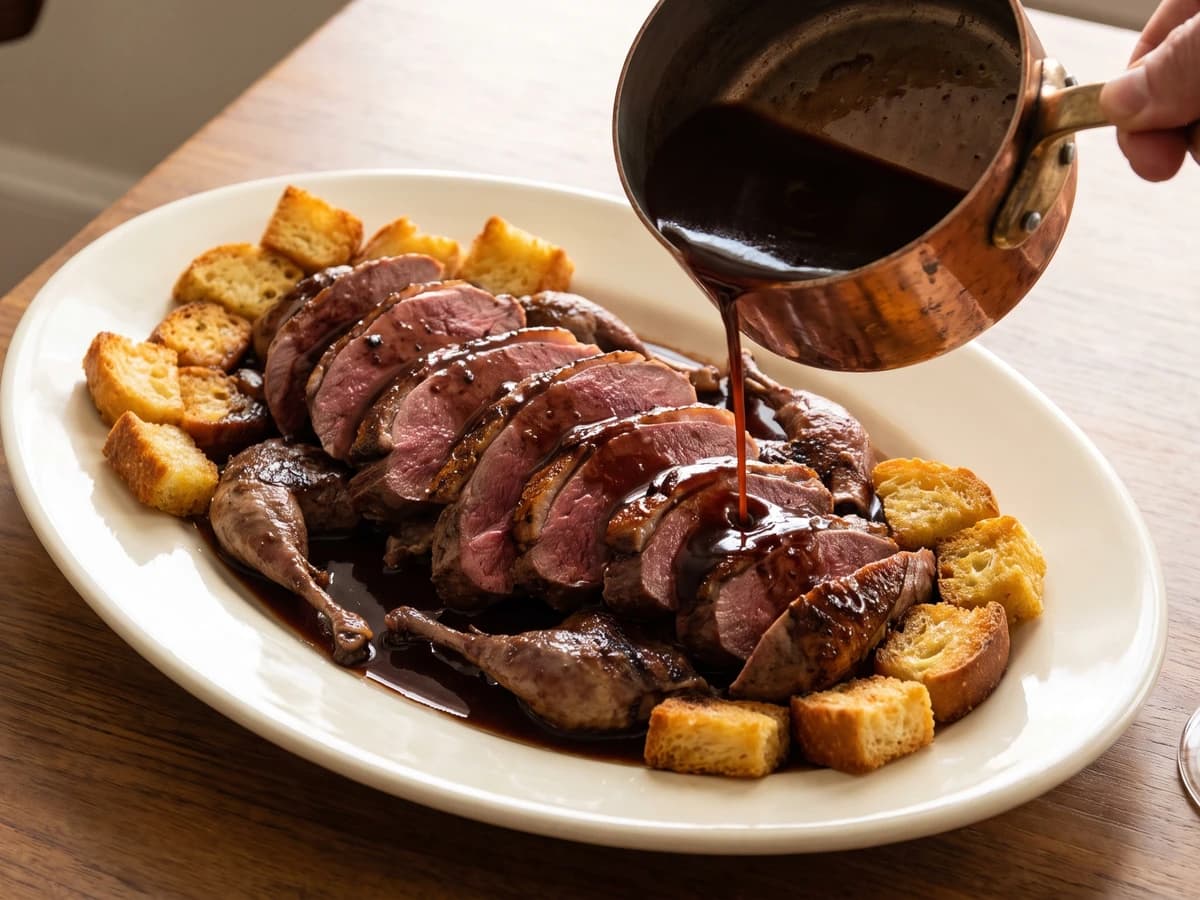 Salmis de Bécasse - Chef Juliette