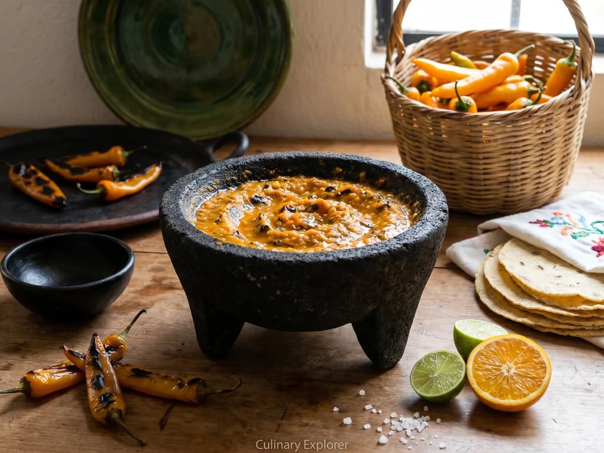 Salsa de Chile Perón con Naranja y Limón - Chef Lupita