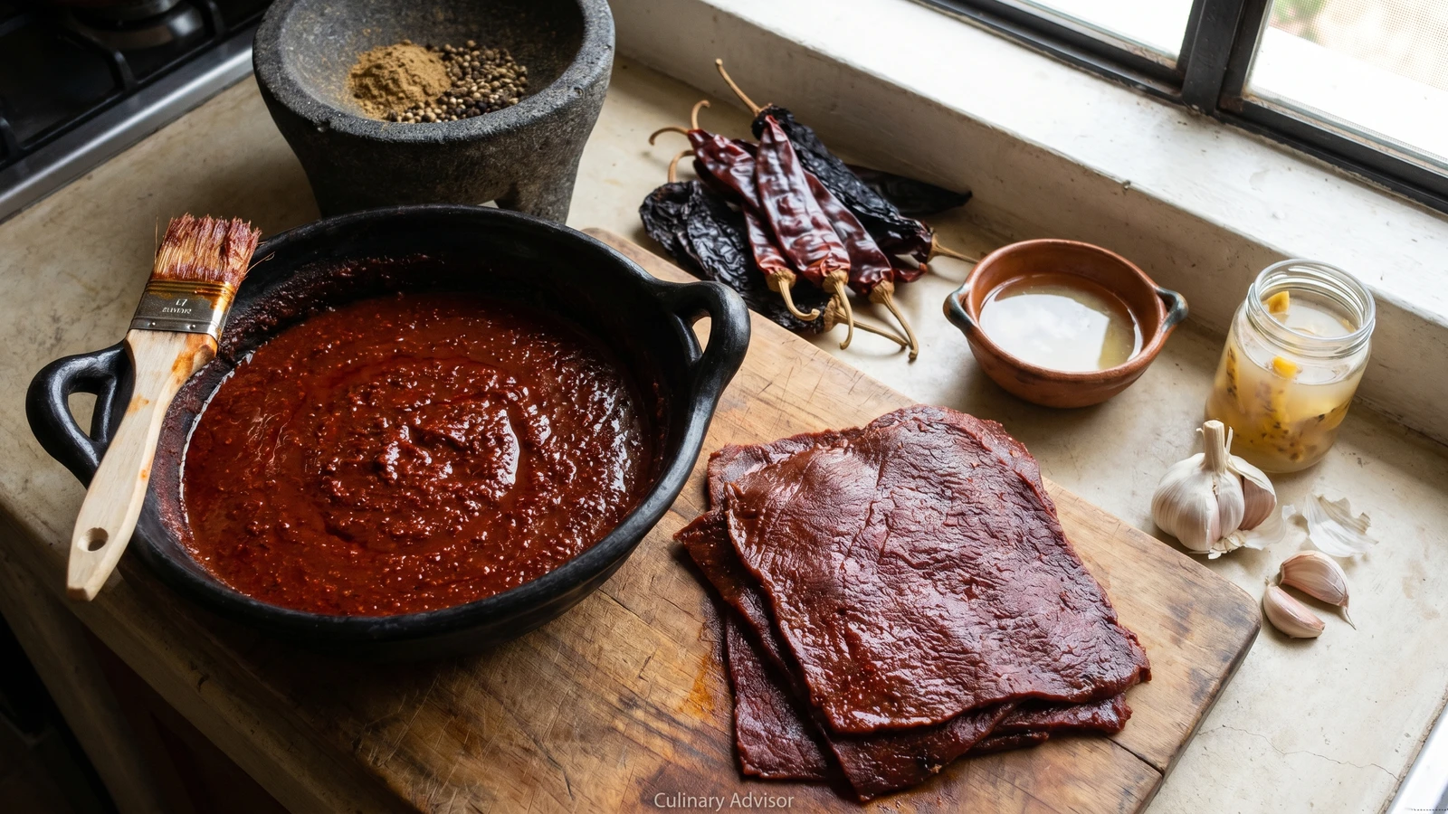 Adobo de Cecina Enchilada Oaxaqueña