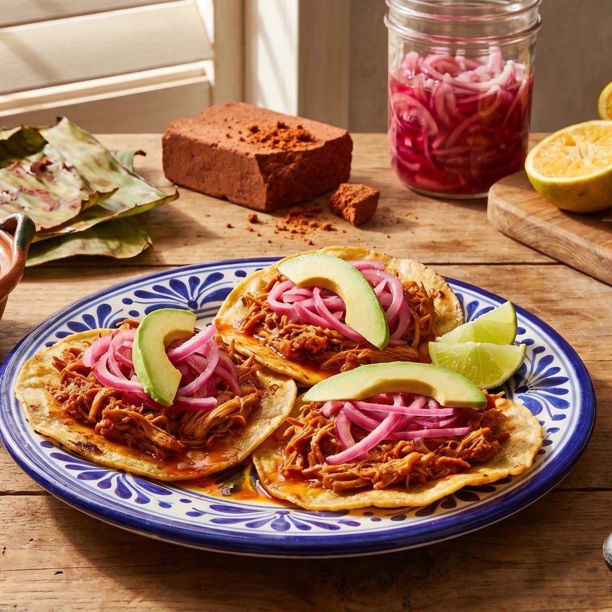 Panuchos de Cochinita Pibil
