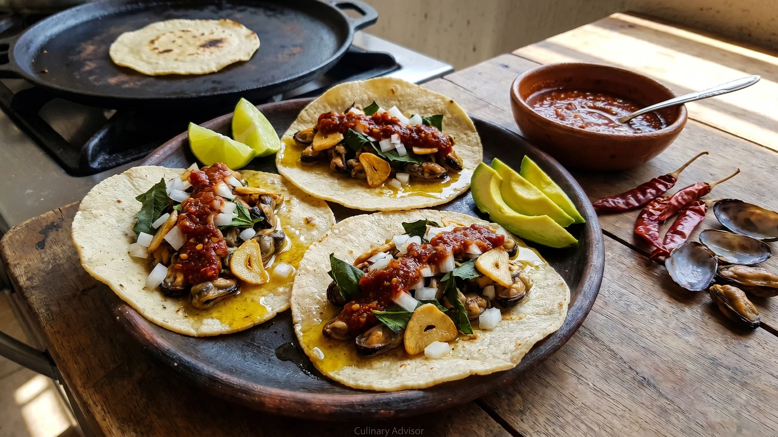 Tacos de Tichinda de la Costa Chica