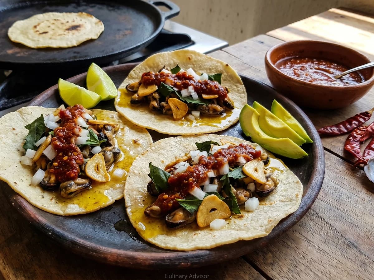 Tacos de Tichinda de la Costa Chica - Chef Lupita