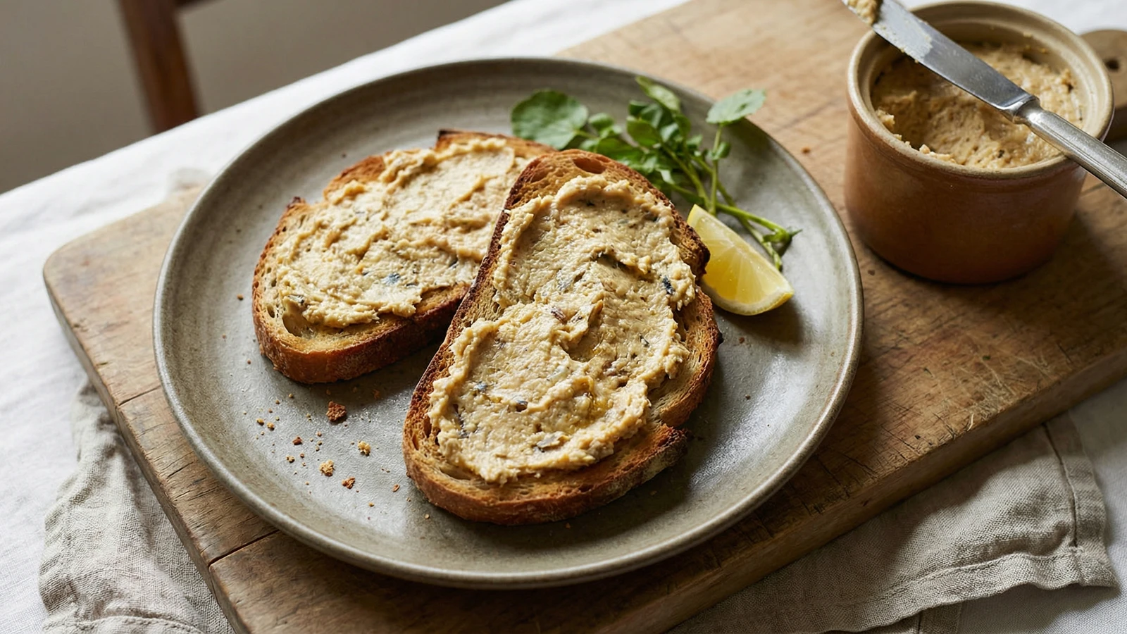 Kipper Pâté on Toast