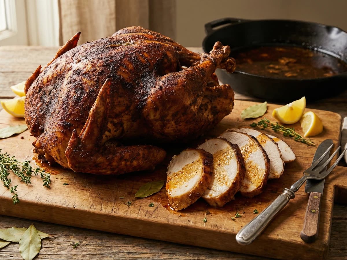 Cajun Fried Turkey - Chef Remy