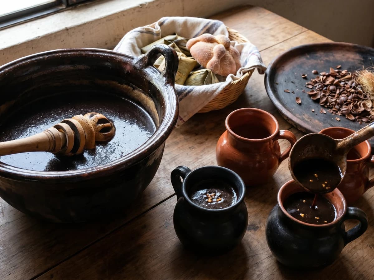 Atole de Chaqueta Purépecha - Chef Lupita
