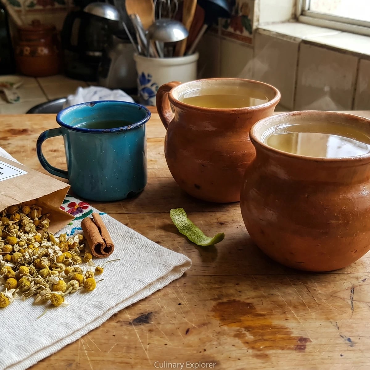 Té de Manzanilla del Valle de México