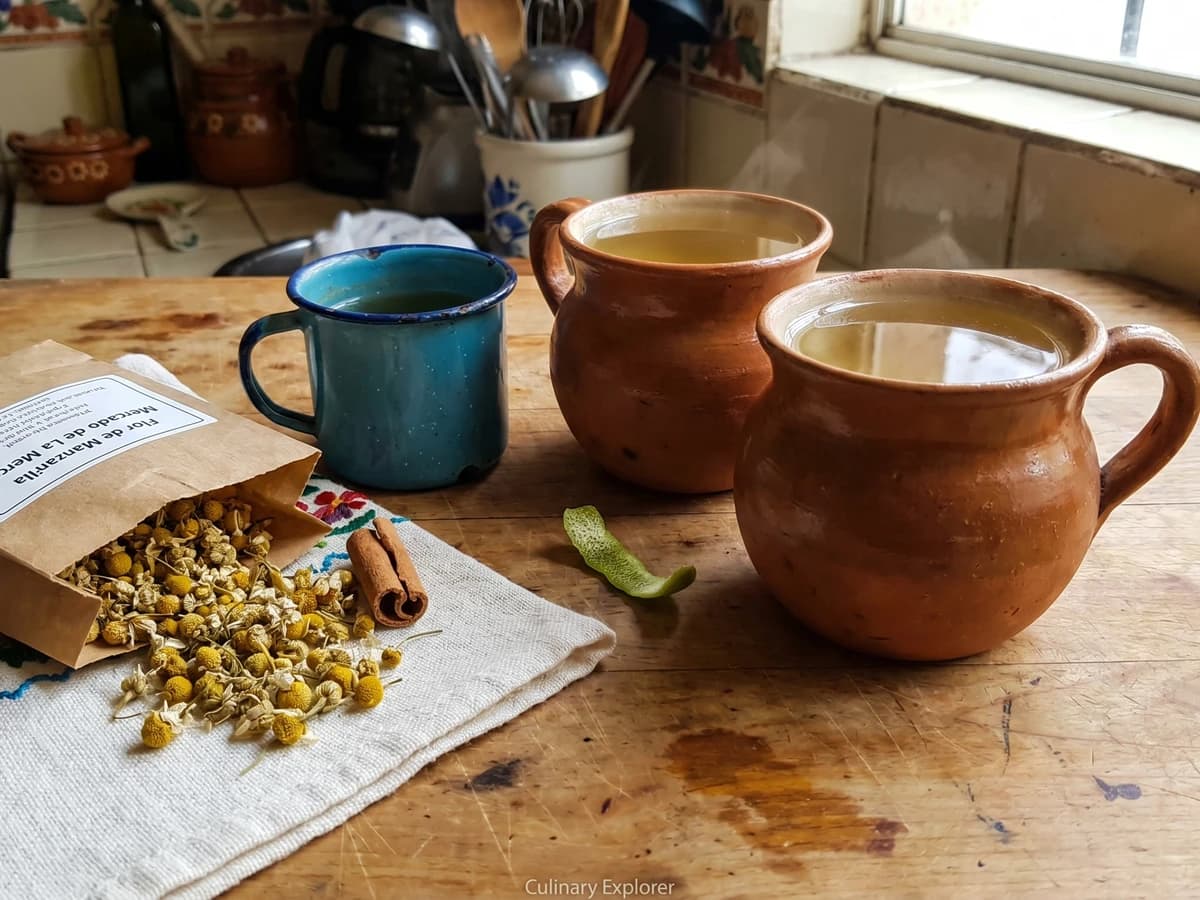 Té de Manzanilla del Valle de México - Chef Lupita