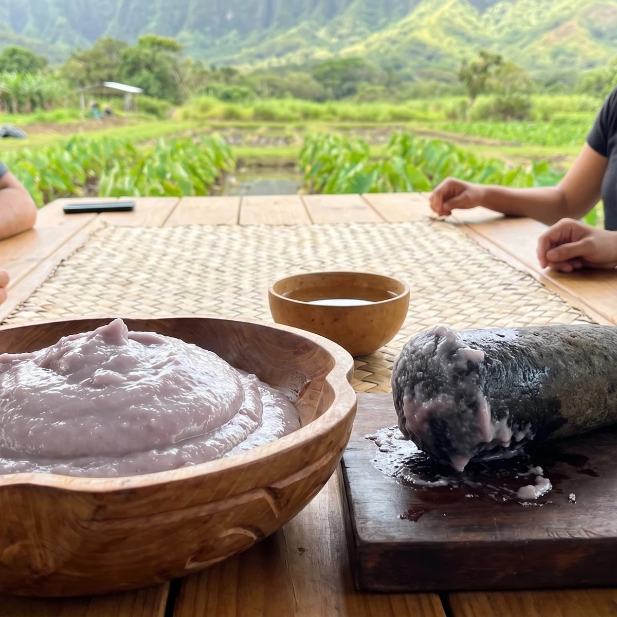 Paʻiʻai (Hawaiian Hand-Pounded Taro)