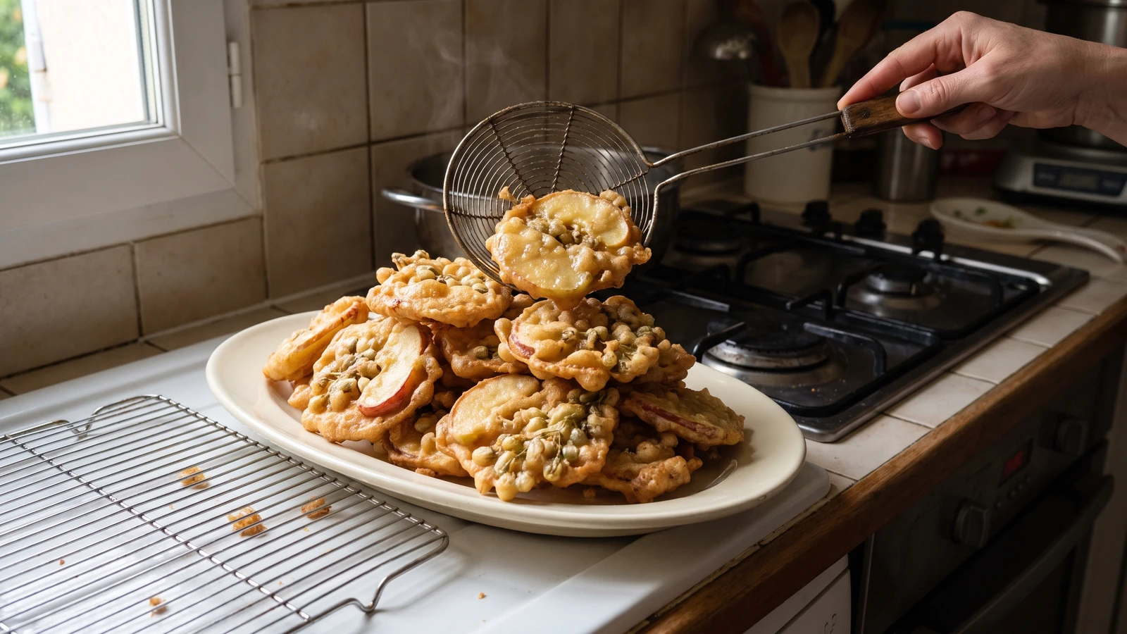 Batter for Fruit and Flower Fritters