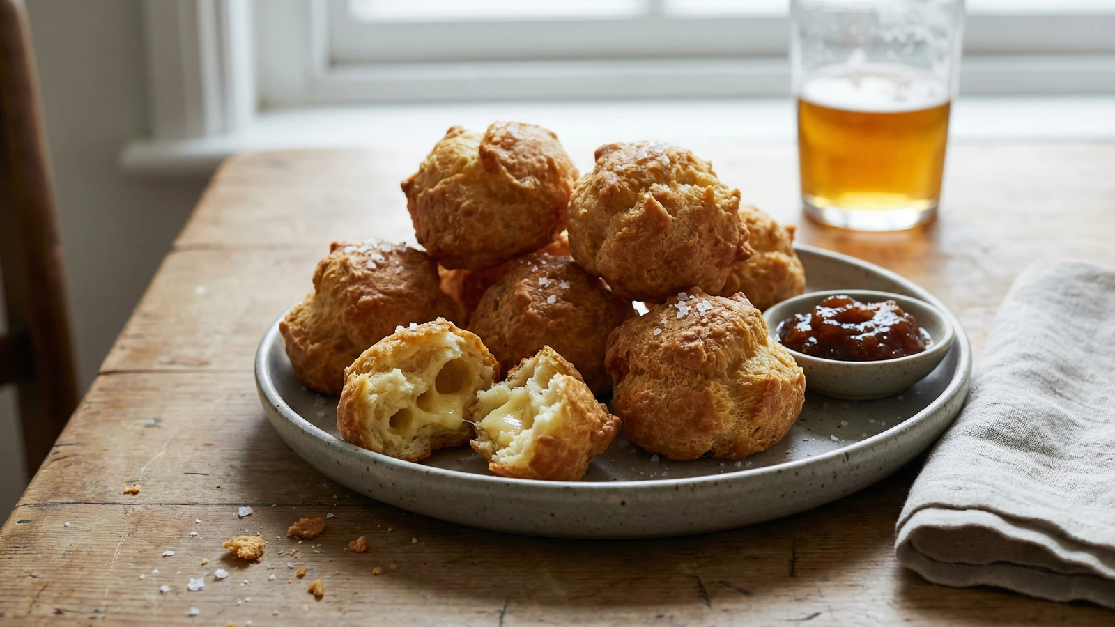 Lancashire Cheese Puffs