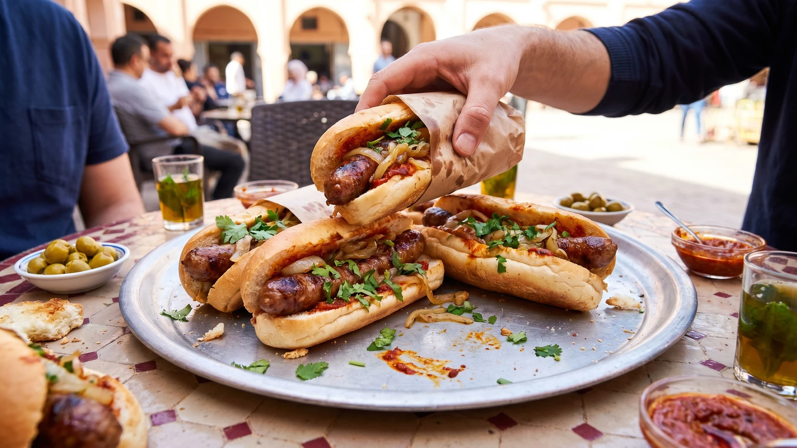 Sandwich Merguez