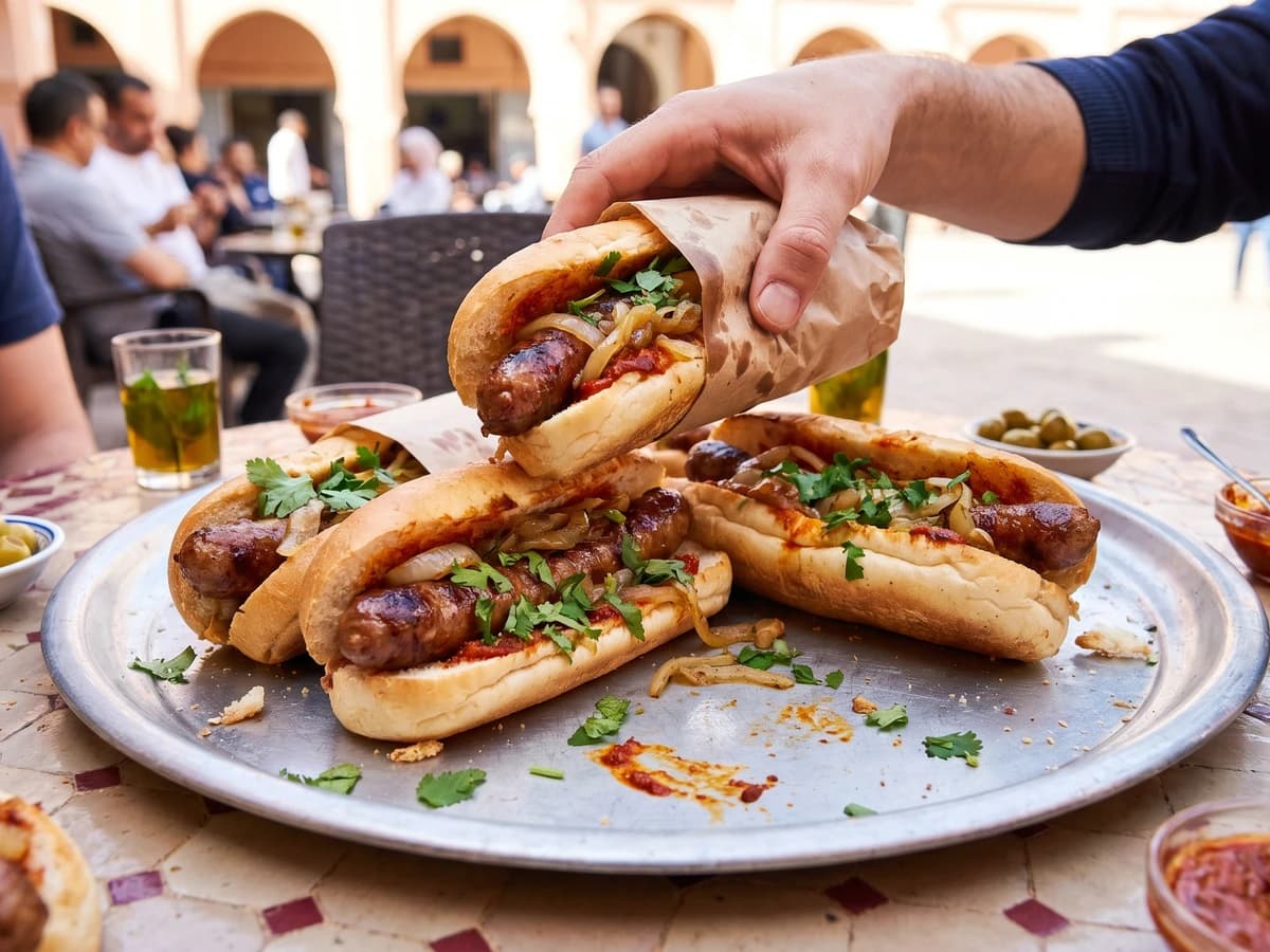 Sandwich Merguez - Chef Zohra