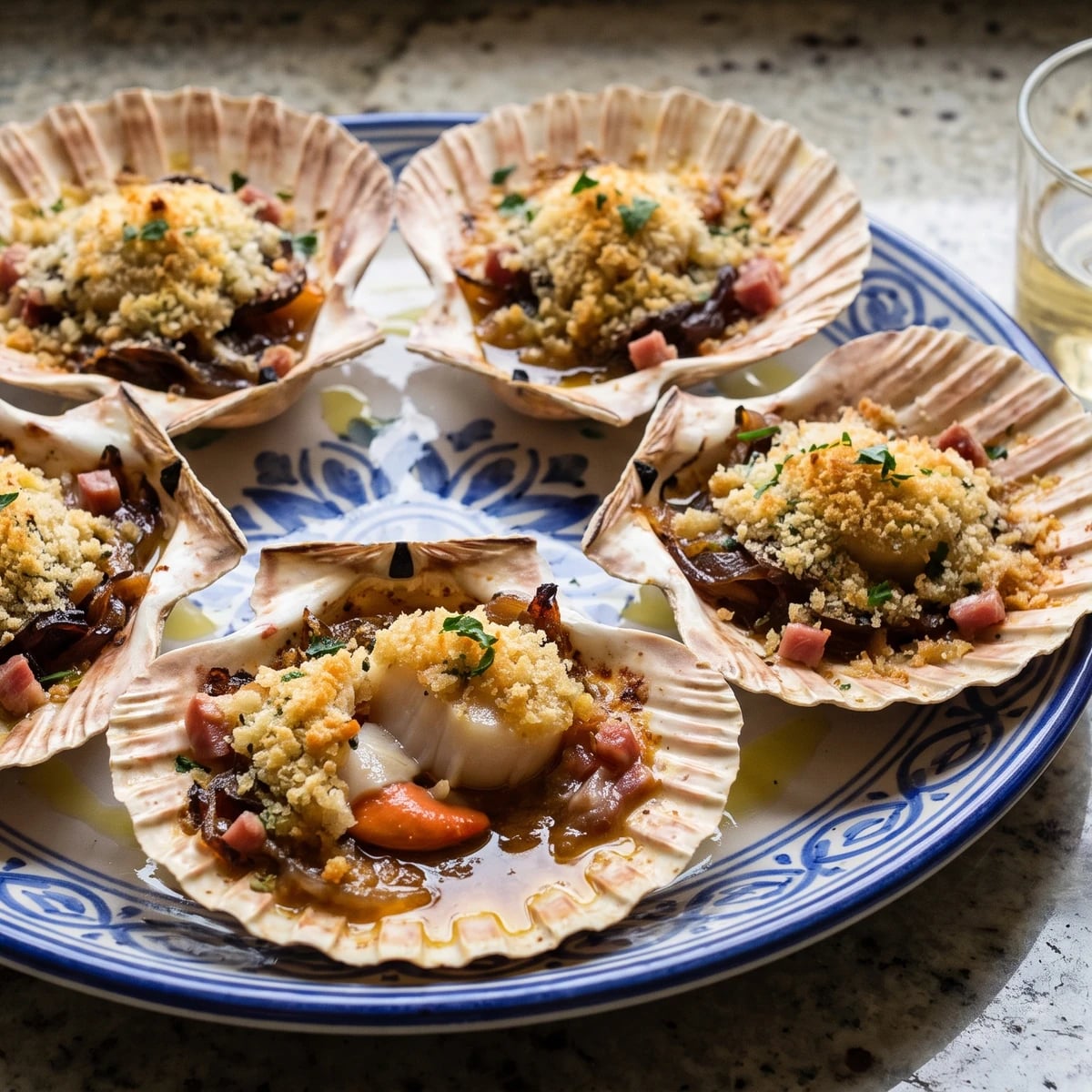 Vieiras al Horno