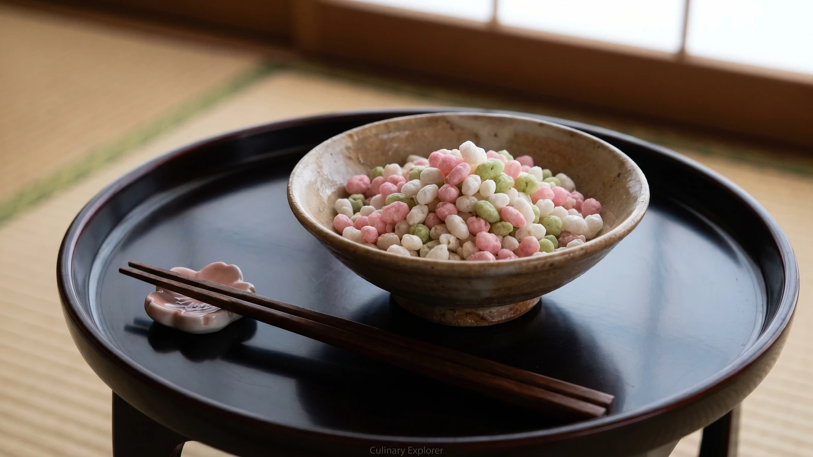 Doll Festival Rice Puffs (ひなあられ, Hina-arare)