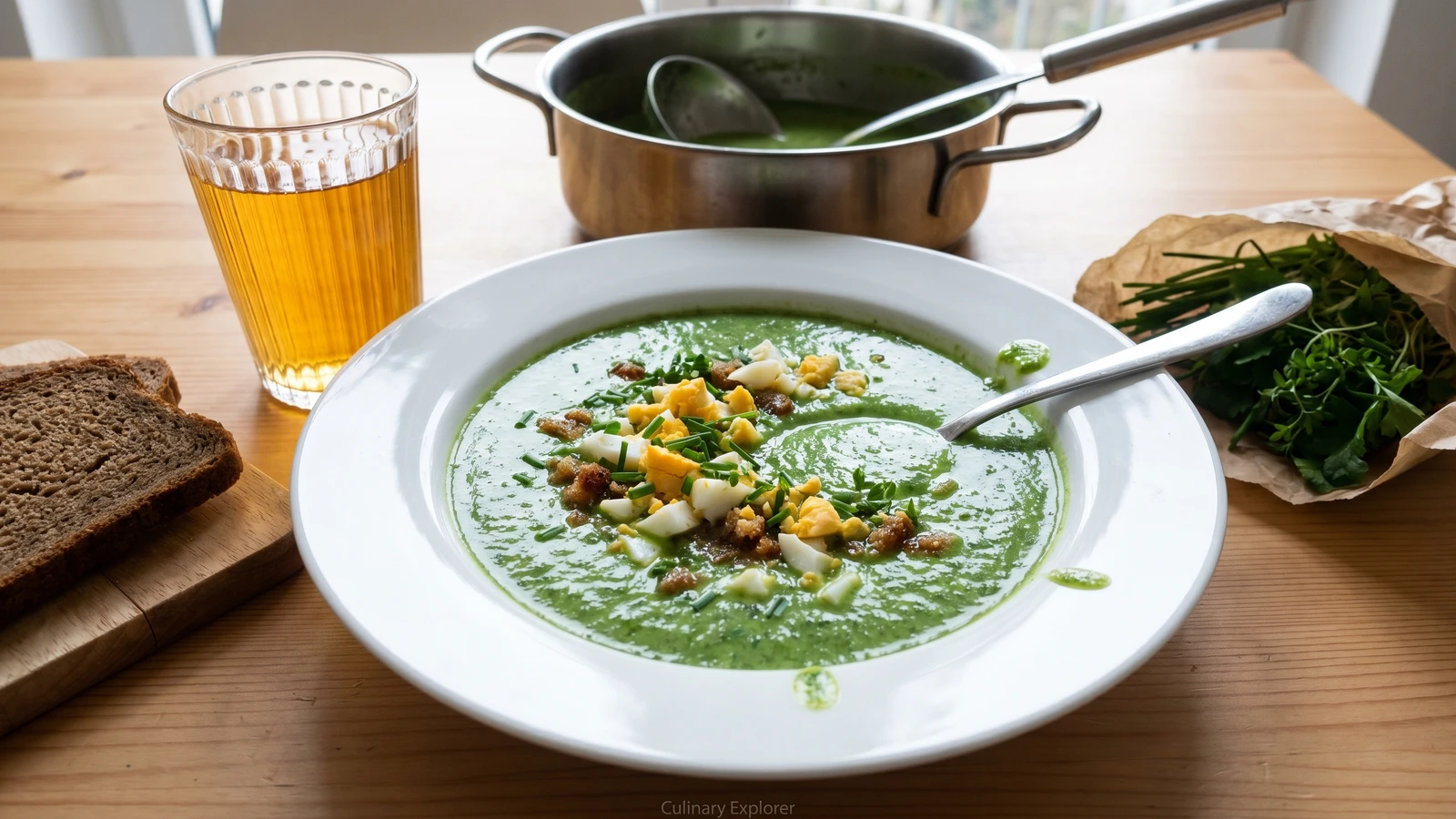 Frankfurter Grüne Kräutersuppe