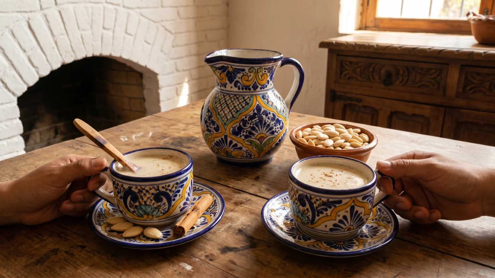 Atole de Almendra de las Madres Clarisas