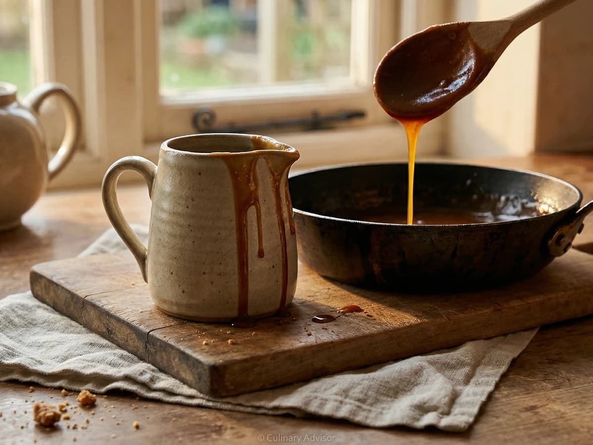 Sticky Toffee Sauce - Chef Thomas