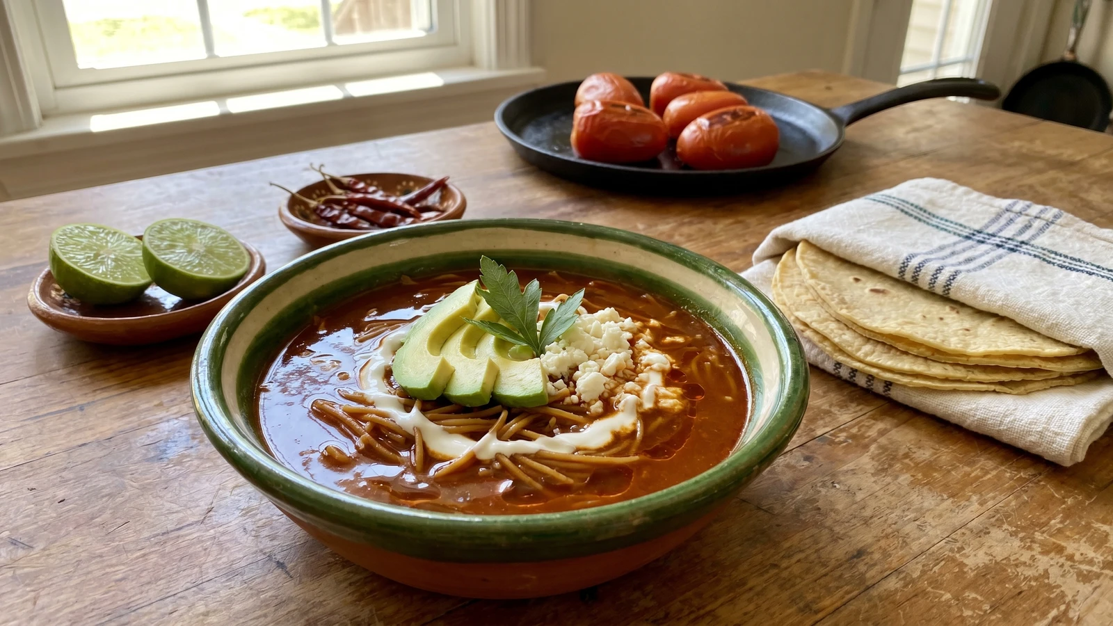 Sopa Aguada de Fideo Capitalina