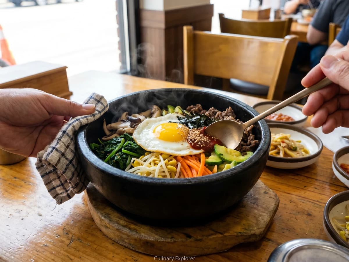 Dolsot-bibimbap (Stone Pot Bibimbap) - Chef Jeong-sun