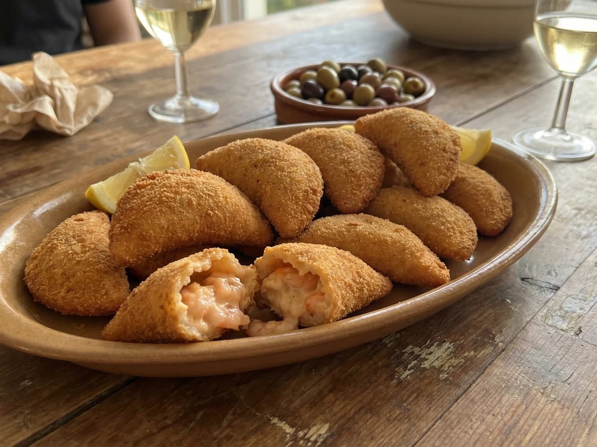 Rissóis de Camarão - Chef Margarida