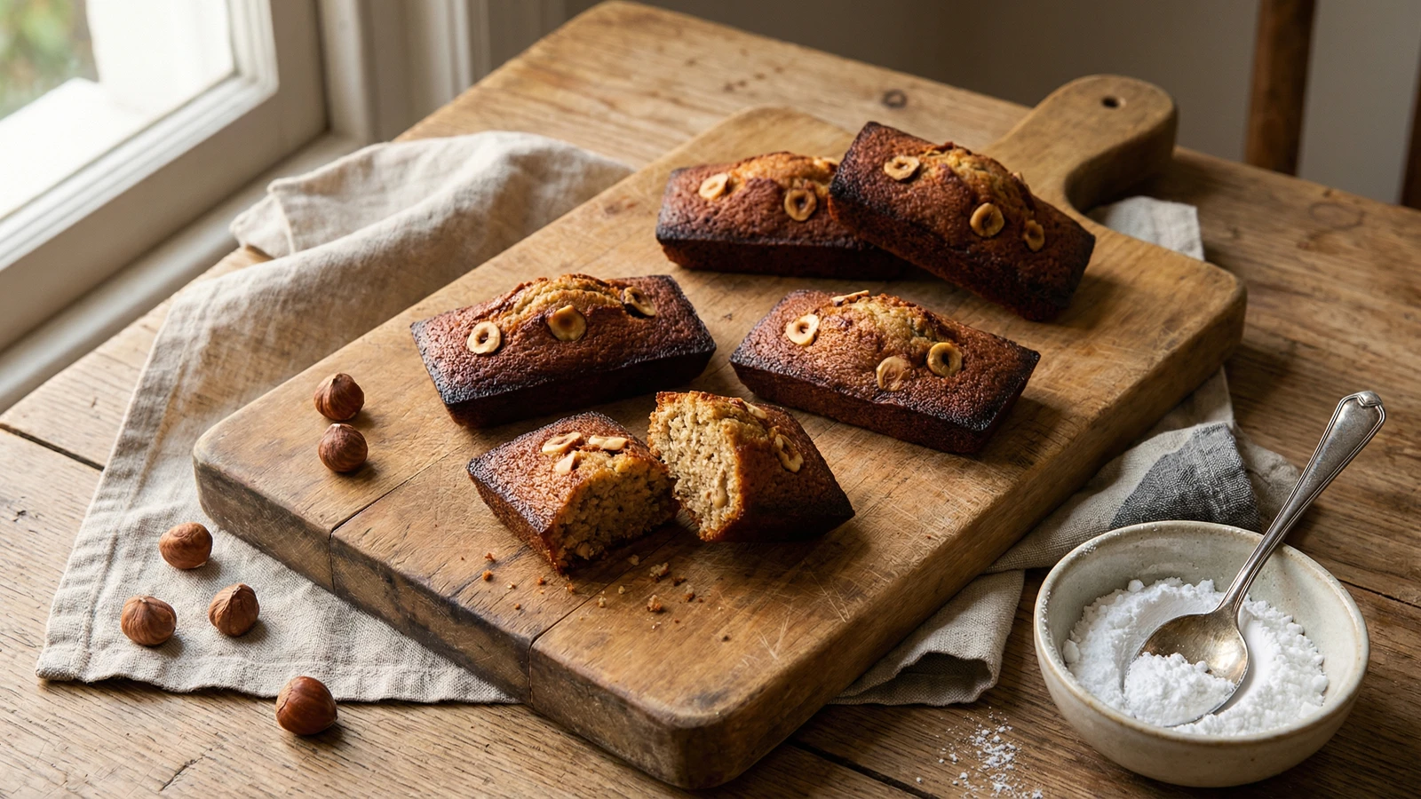 Hazelnut Financiers