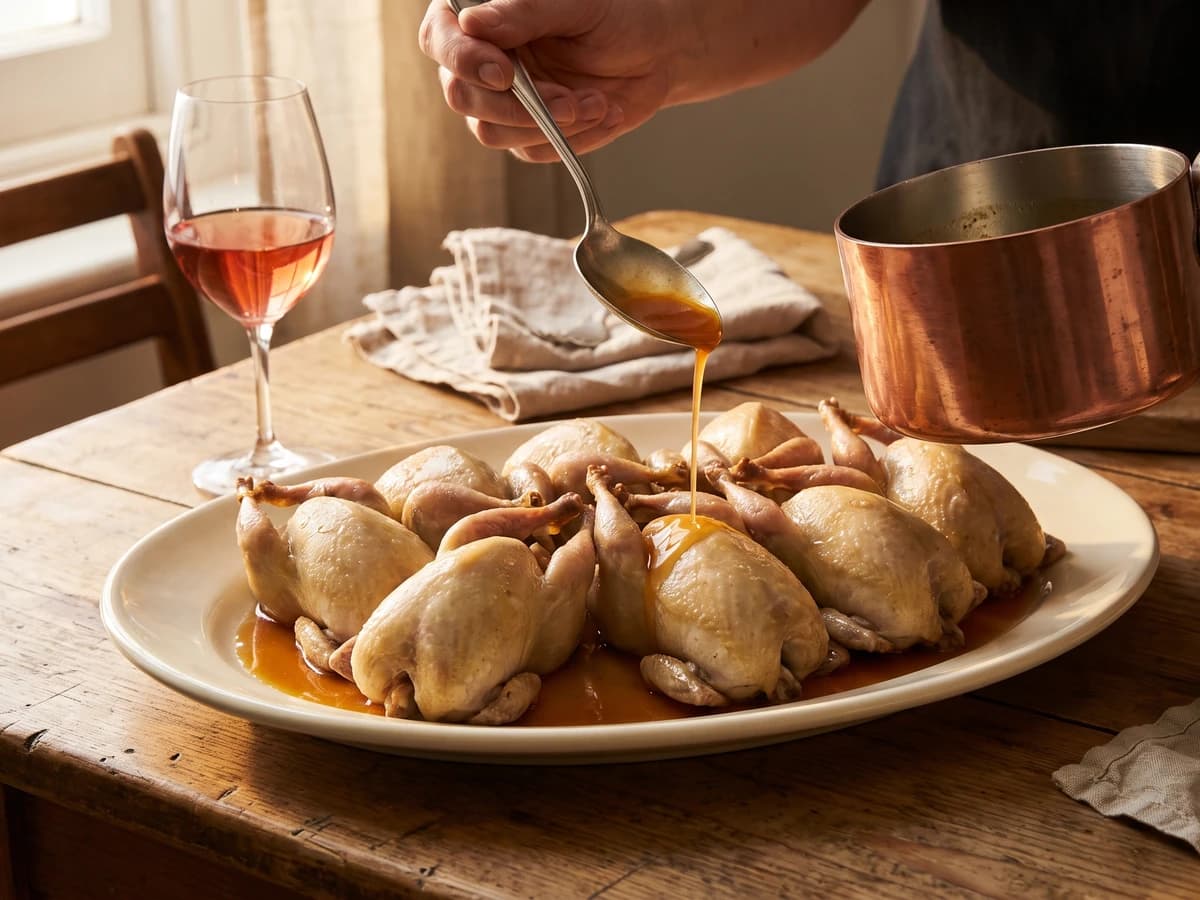 Quails - Chef Juliette