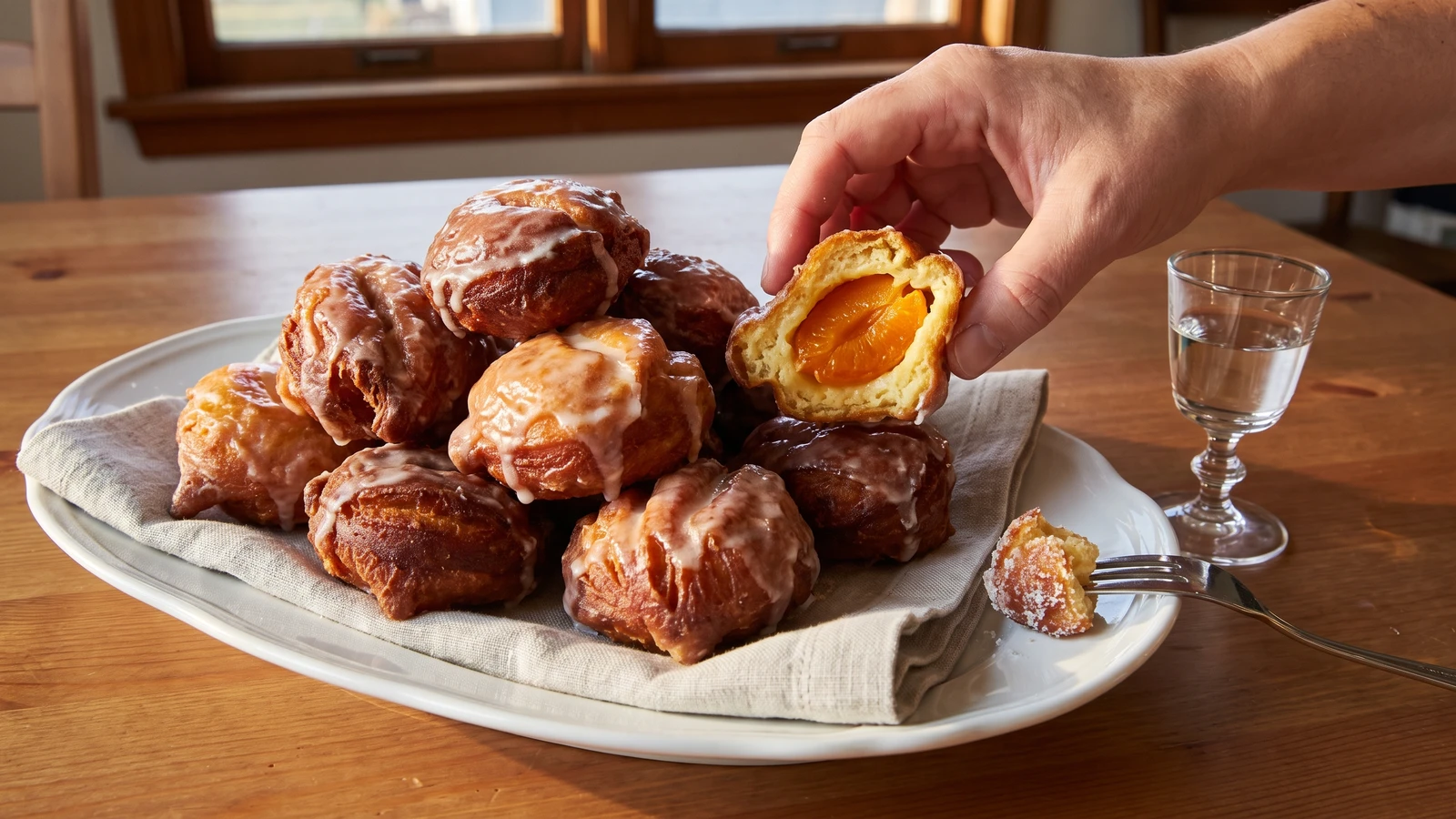 Fritters of Fruit with Firm Pulps