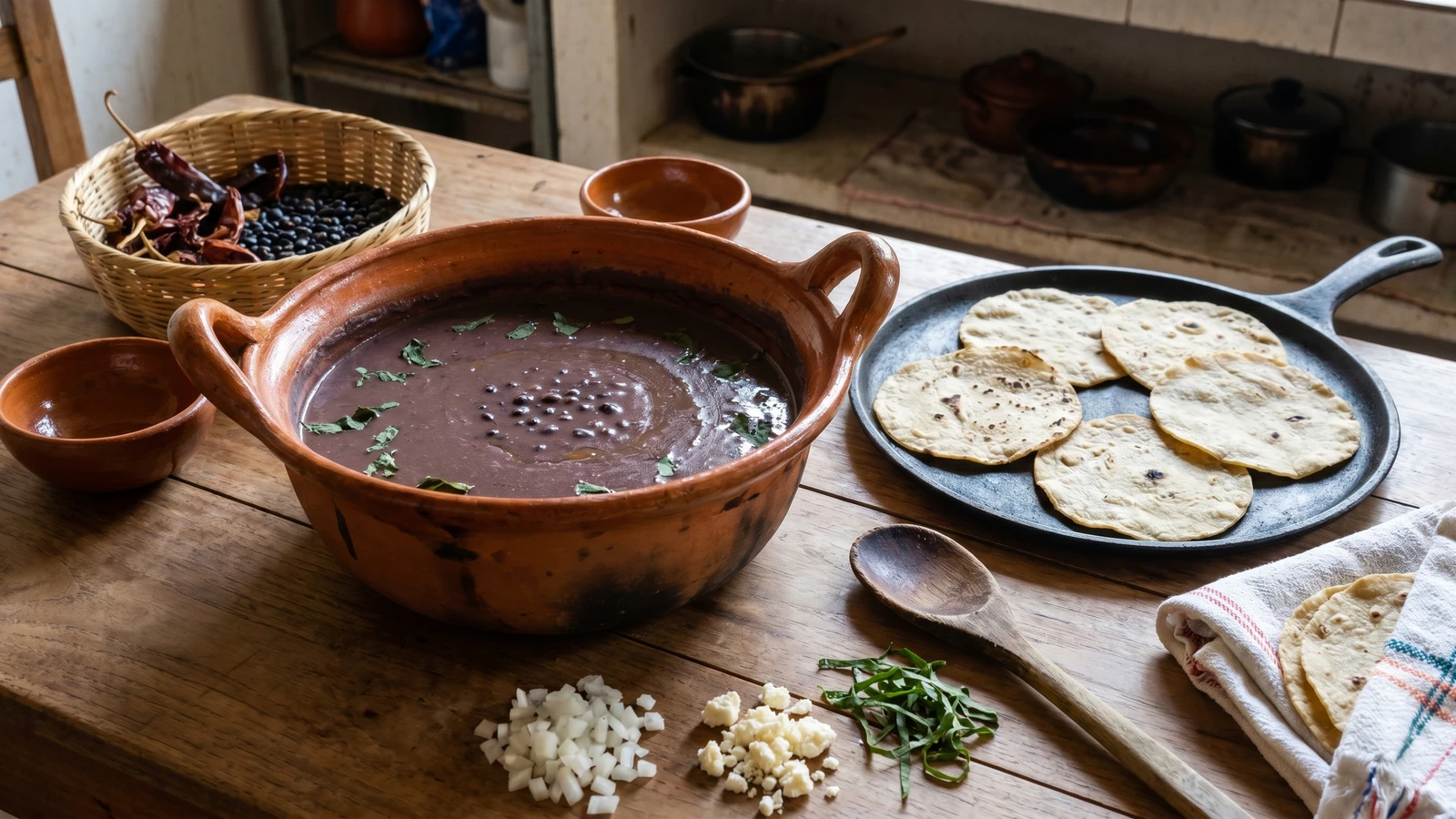 Atole de Frijol Chiapaneco