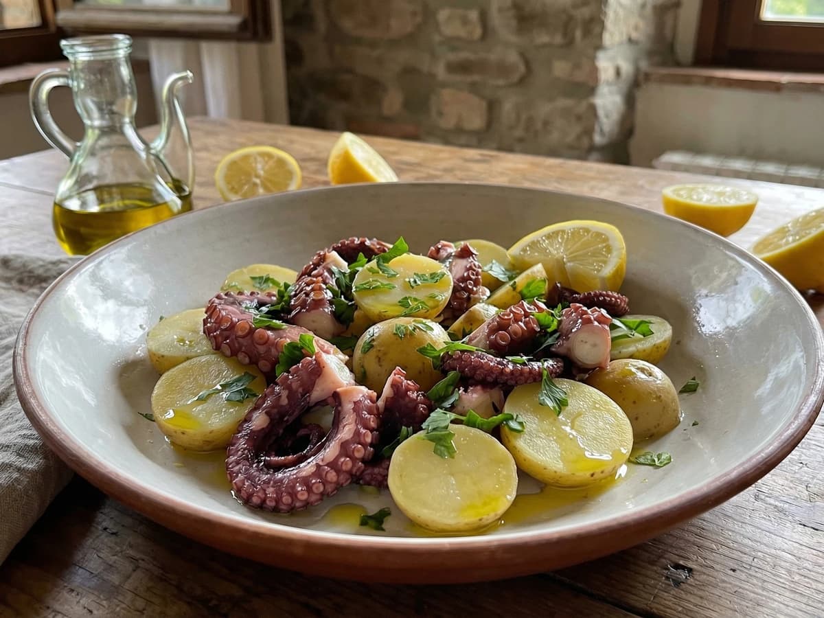 Insalata di Polpo e Patate - Chef Graziella