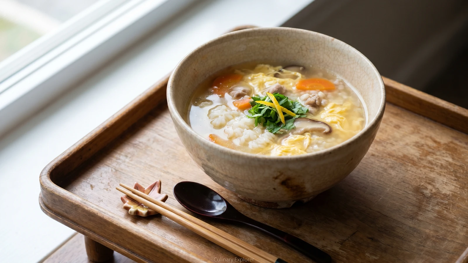 Seasoned Rice Soup (雑炊, Zōsui)