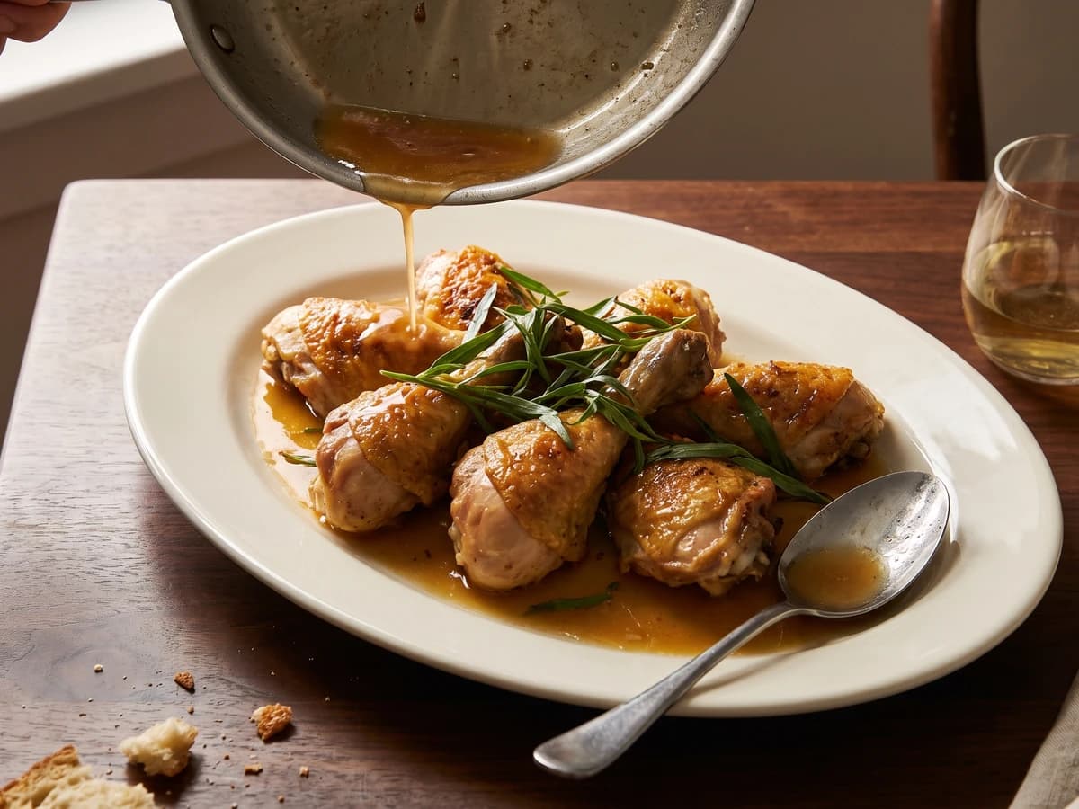 Poulet Sauté à l’Estragon - Chef Juliette