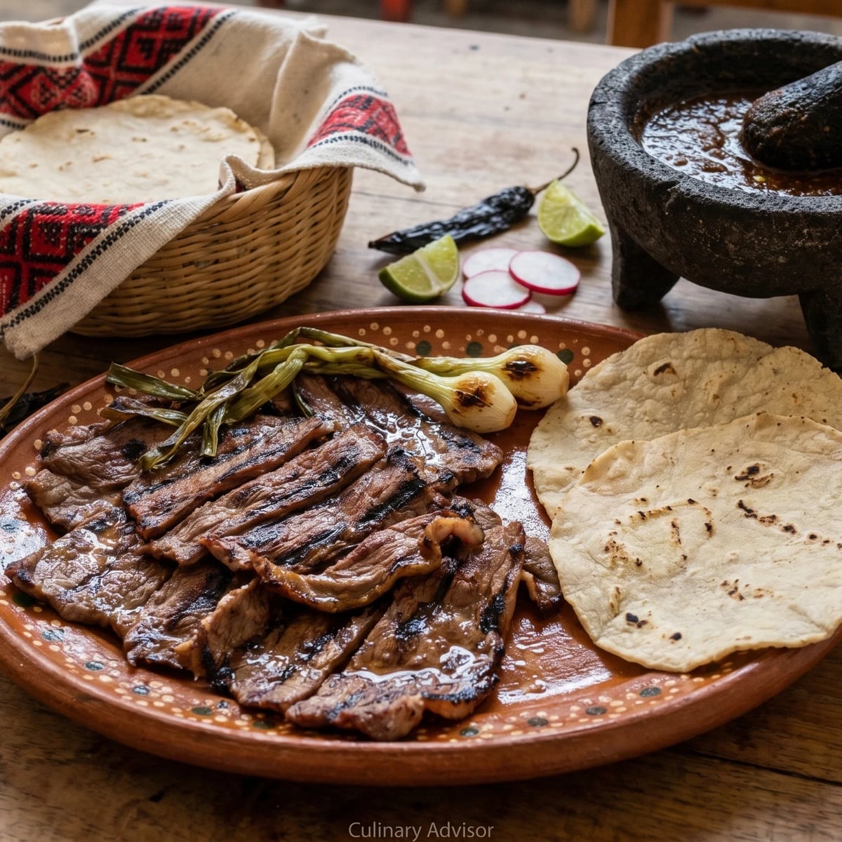 Tacos de Tasajo del Pasillo de Humo