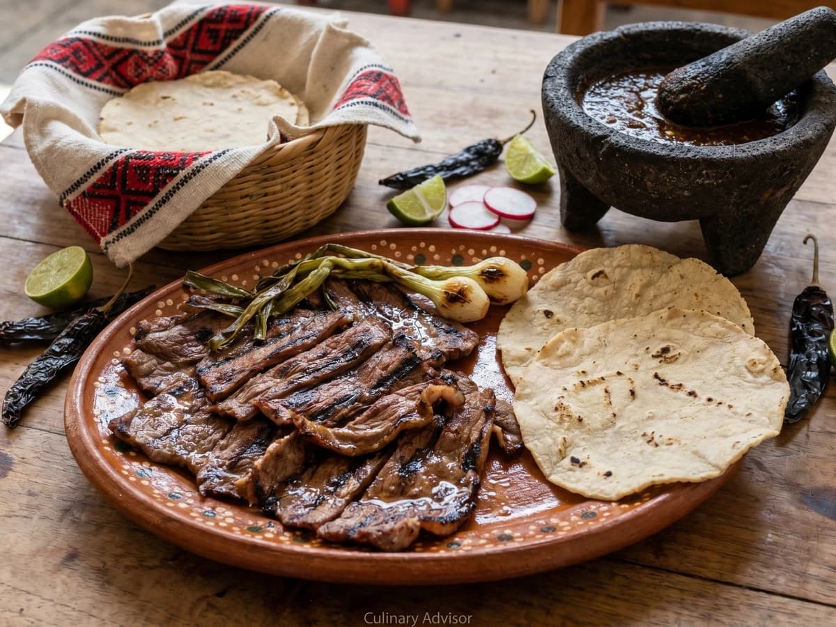 Tacos de Tasajo del Pasillo de Humo - Chef Lupita