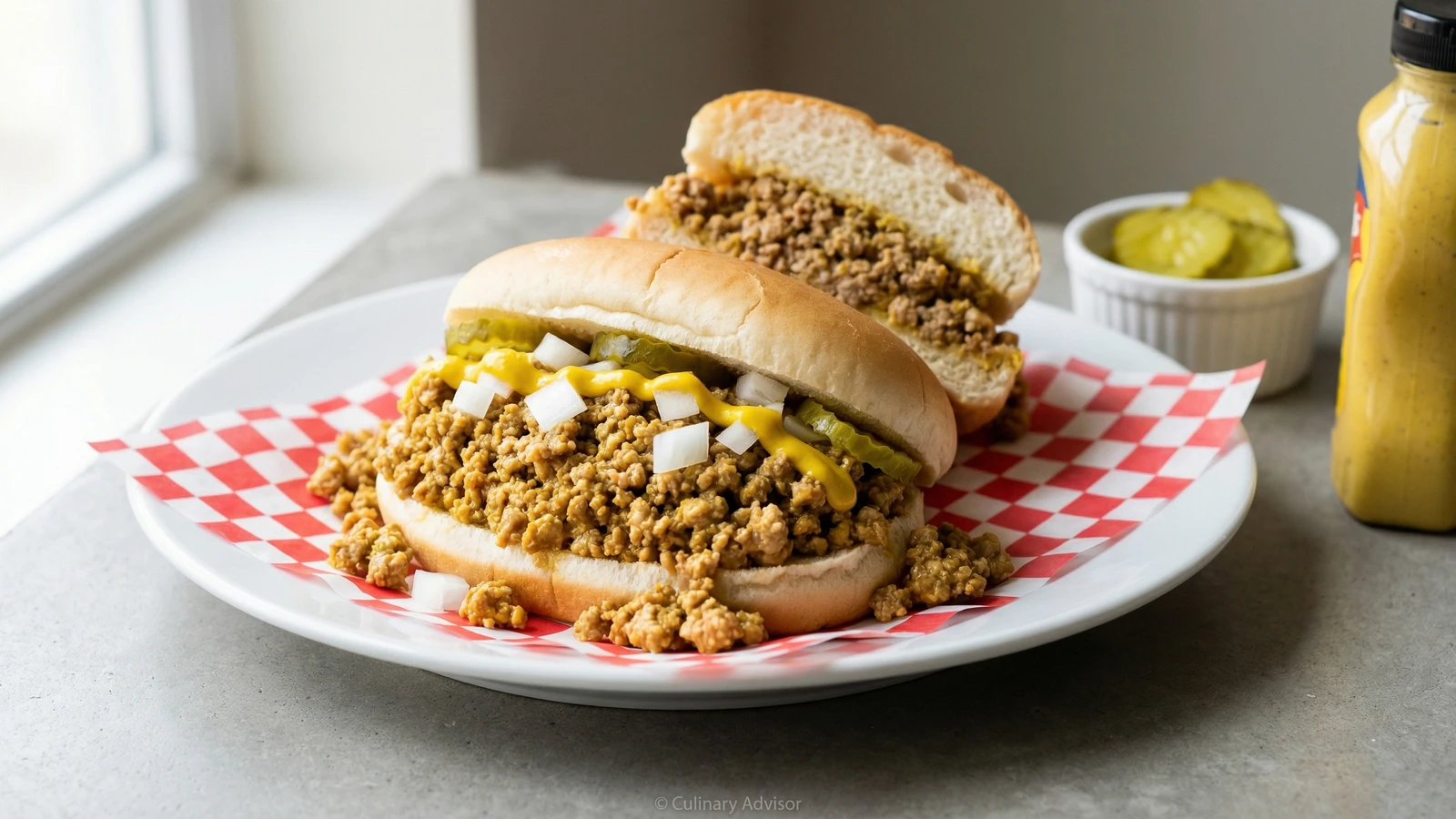 Iowa Loose Meat Sandwich
