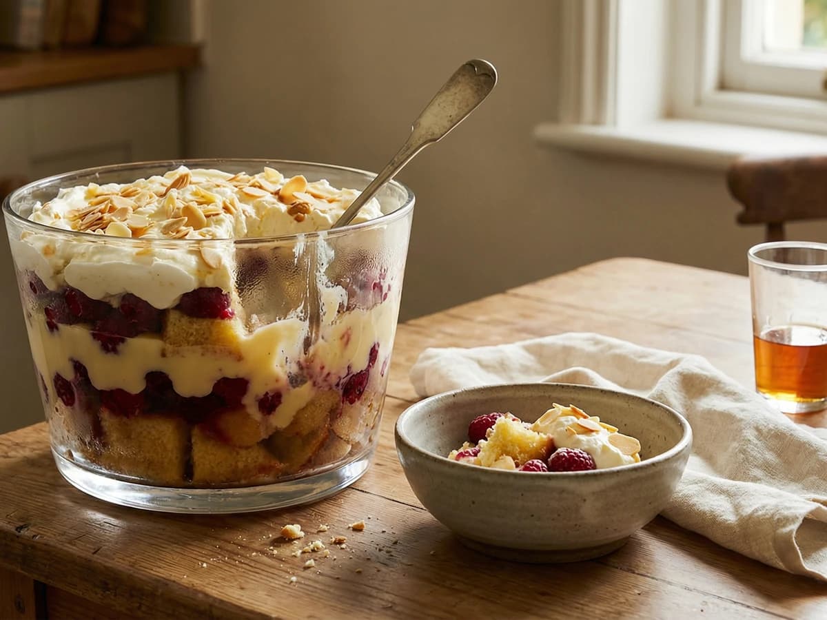 English Sherry Trifle - Chef Thomas