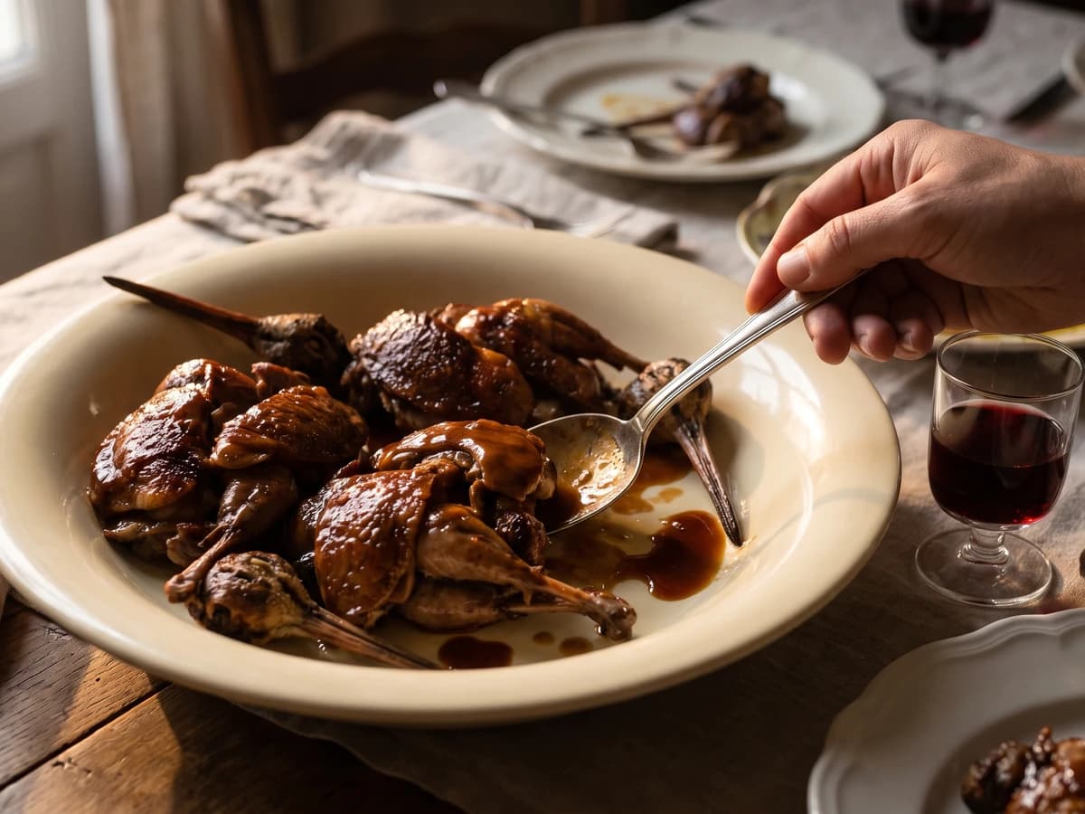 Bécasse de Carême - Chef Juliette