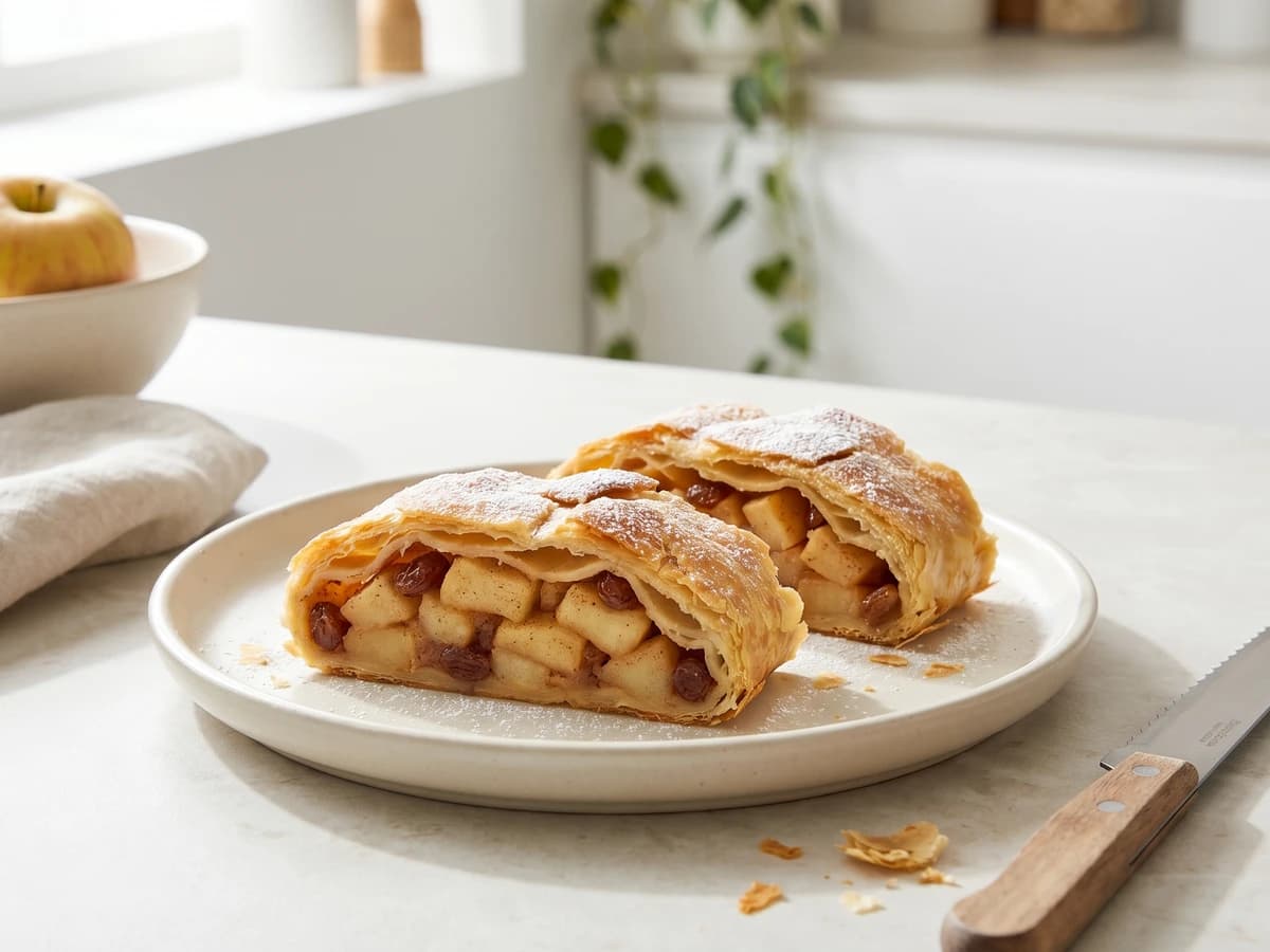 Strudel de Maçã - Chef Juliana
