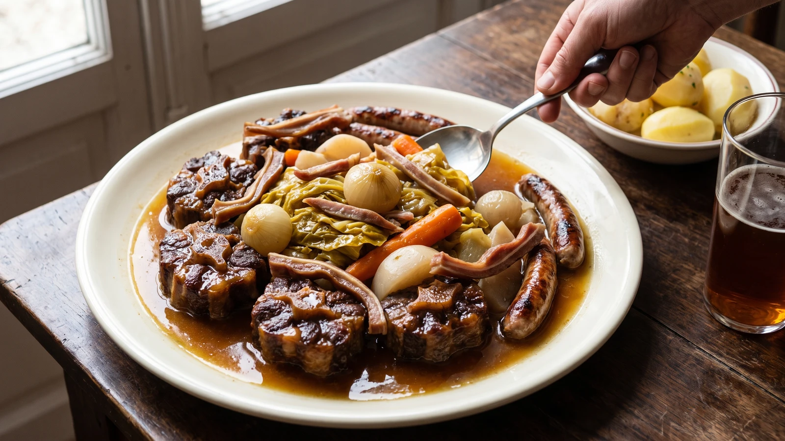 Queue de Bœuf en Hochepot