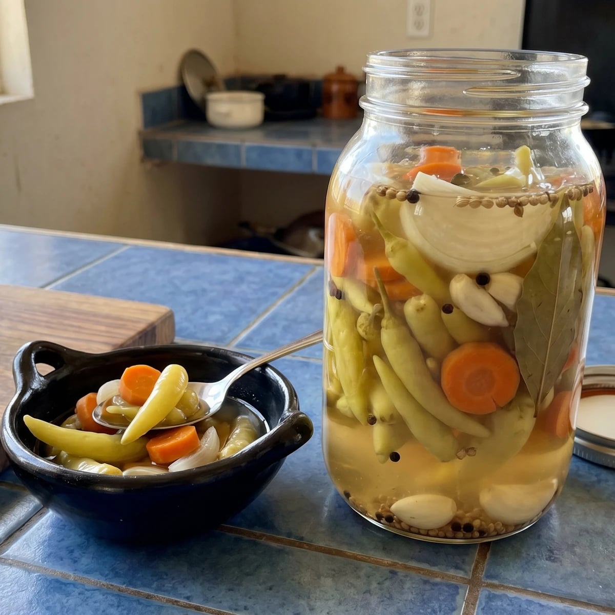 Chiles Güeros en Escabeche del Norte