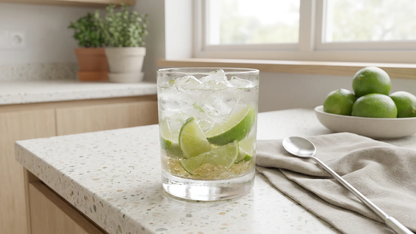 Caipirinha de Limão
